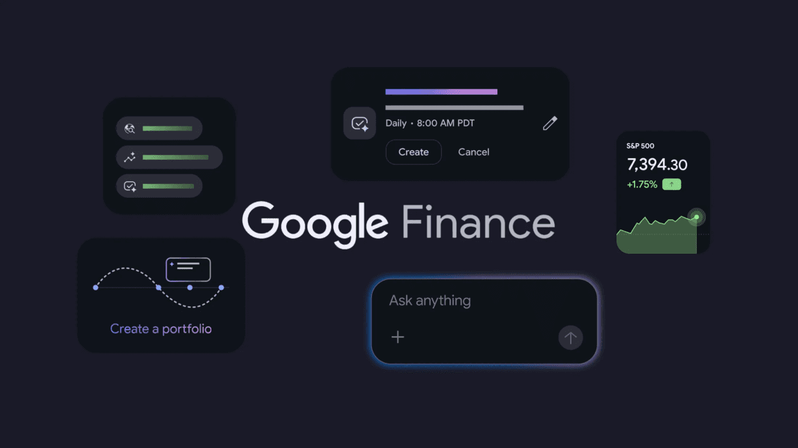 Google lance son application Finance sur Android avec chatbot IA intégré