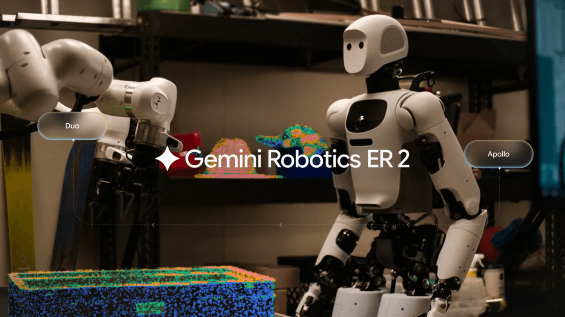 Google publie Gemini Robotics 2.0 avec un modèle accessible aux développeurs