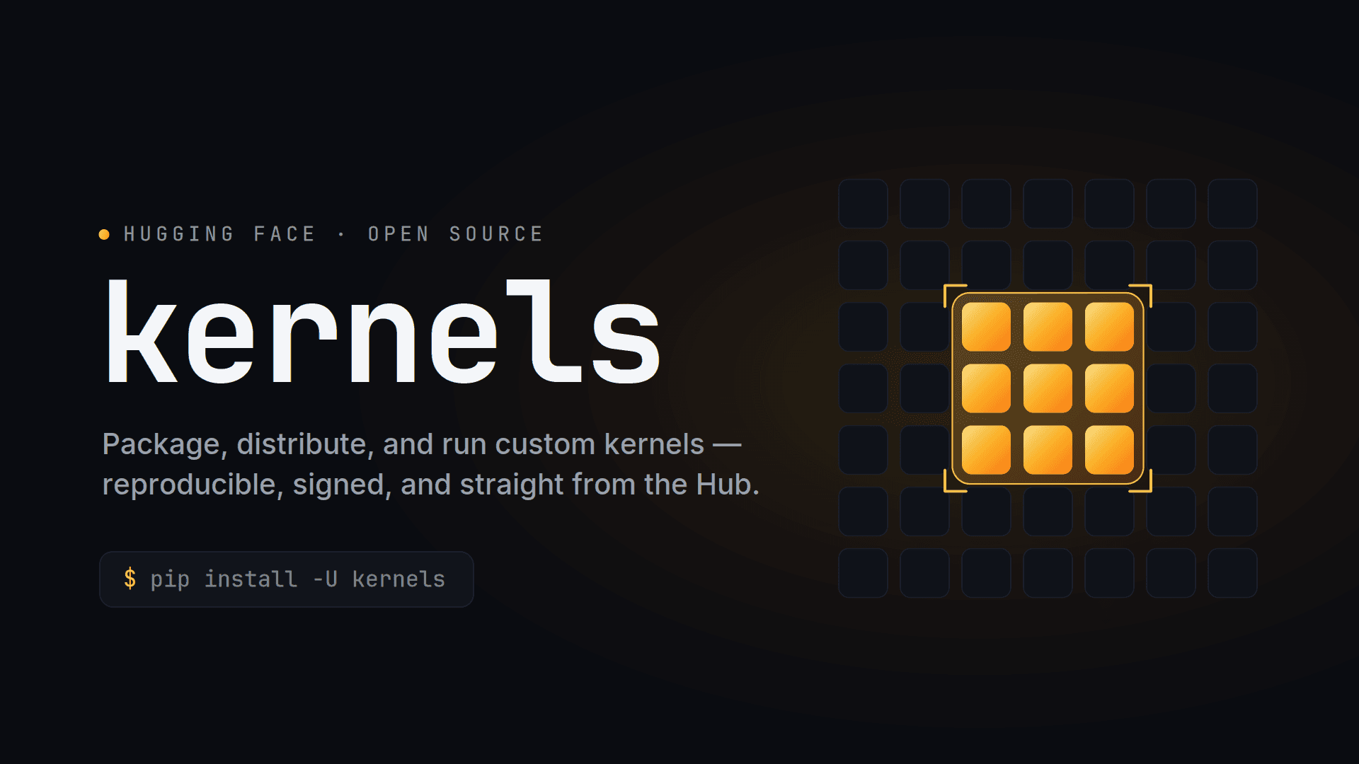 Hugging Face introduit un nouveau type de dépôt pour les kernels optimisés