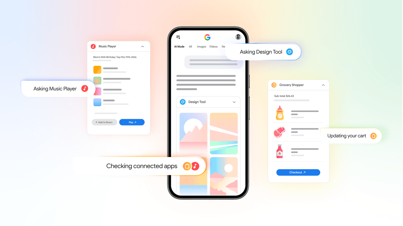 Google ouvre l’accès des applications tierces à son interface de recherche IA
