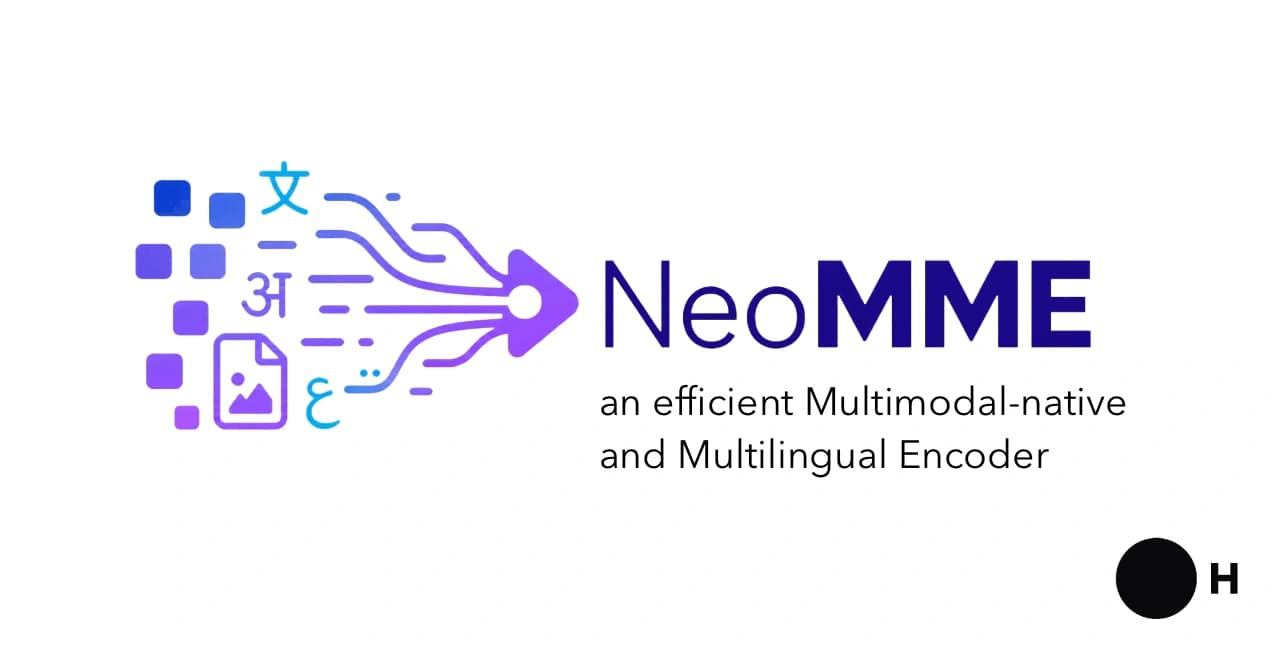 NeoMME : un encodeur multimodal multilingue open source sans tour de vision séparée